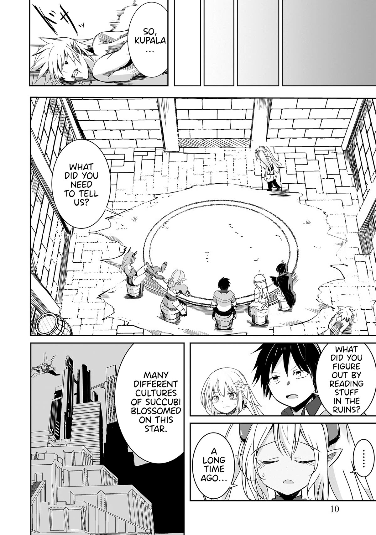 Dunking on Succubi in Another World Chapter 19 page 10 - Chapter 19: There is no Life without Obscenity