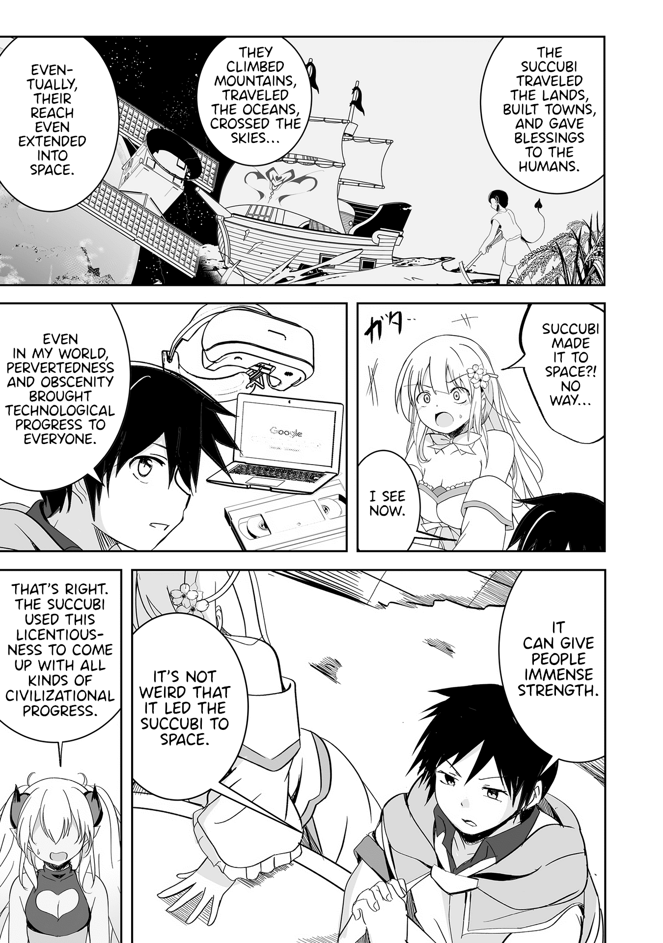 Dunking on Succubi in Another World Chapter 19 page 11 - Chapter 19: There is no Life without Obscenity