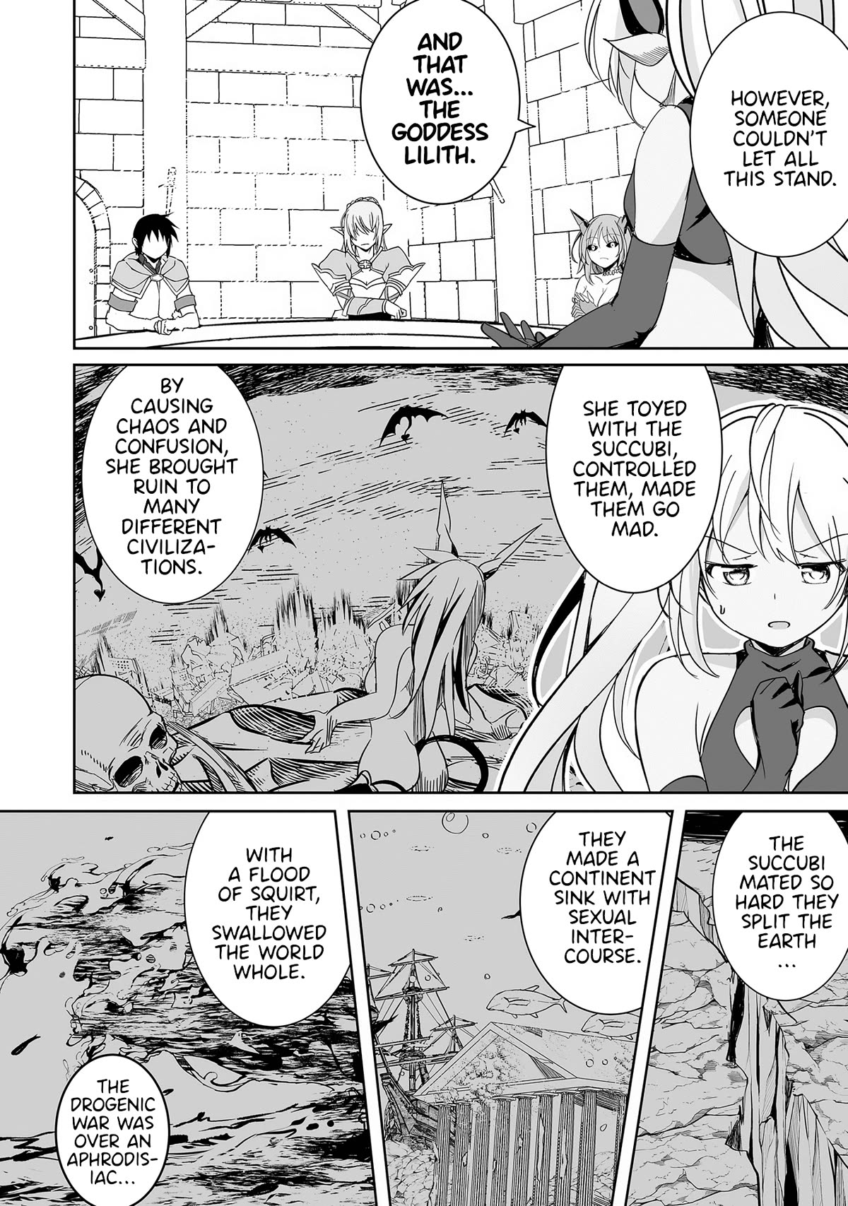 Dunking on Succubi in Another World Chapter 19 page 12 - Chapter 19: There is no Life without Obscenity