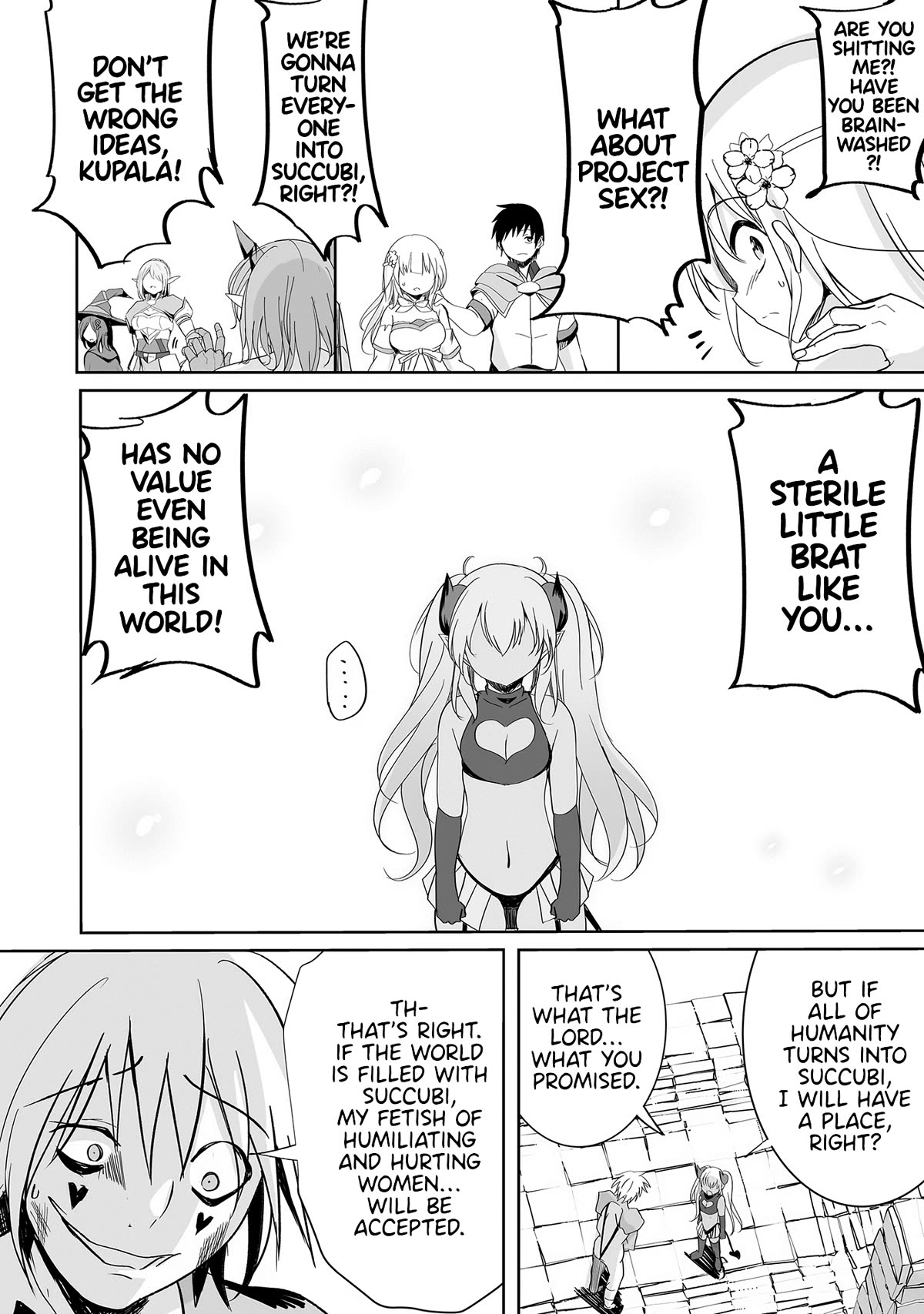 Dunking on Succubi in Another World Chapter 19 page 8 - Chapter 19: There is no Life without Obscenity