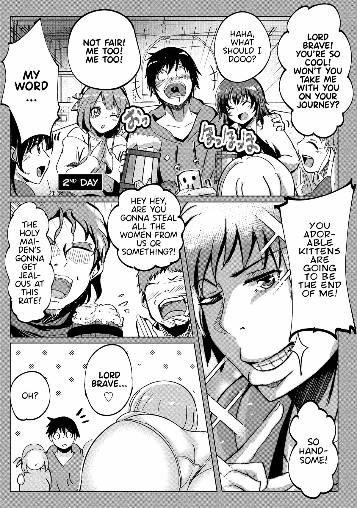 Dunking on Succubi in Another World Chapter 2 page 1 - Chapter 2: Now That I (A Virgin) Have Been Sent to a Porn-Game-Esque Different World, What am I Supposed to Do?