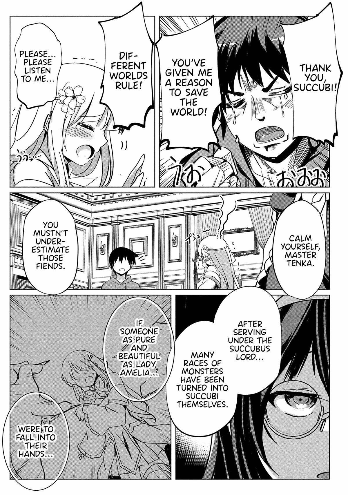 Dunking on Succubi in Another World Chapter 2 page 11 - Chapter 2: Now That I (A Virgin) Have Been Sent to a Porn-Game-Esque Different World, What am I Supposed to Do?