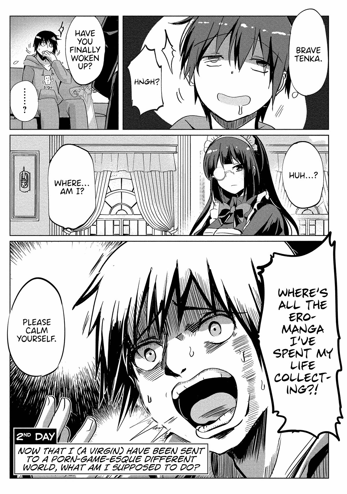 Dunking on Succubi in Another World Chapter 2 page 3 - Chapter 2: Now That I (A Virgin) Have Been Sent to a Porn-Game-Esque Different World, What am I Supposed to Do?
