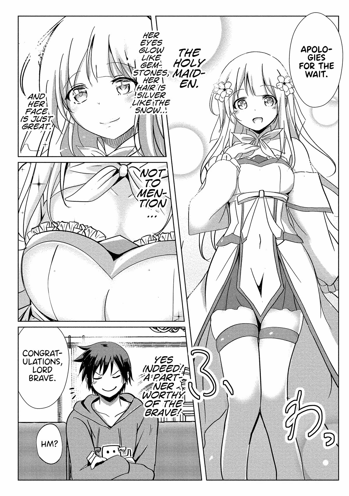 Dunking on Succubi in Another World Chapter 2 page 6 - Chapter 2: Now That I (A Virgin) Have Been Sent to a Porn-Game-Esque Different World, What am I Supposed to Do?