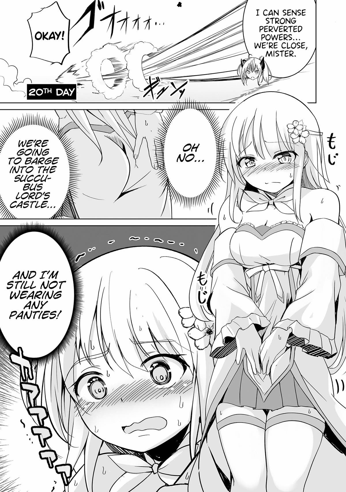 Dunking on Succubi in Another World Chapter 20 page 1 - Chapter 20: Warriors Fighting Under the Laws of Obscenity