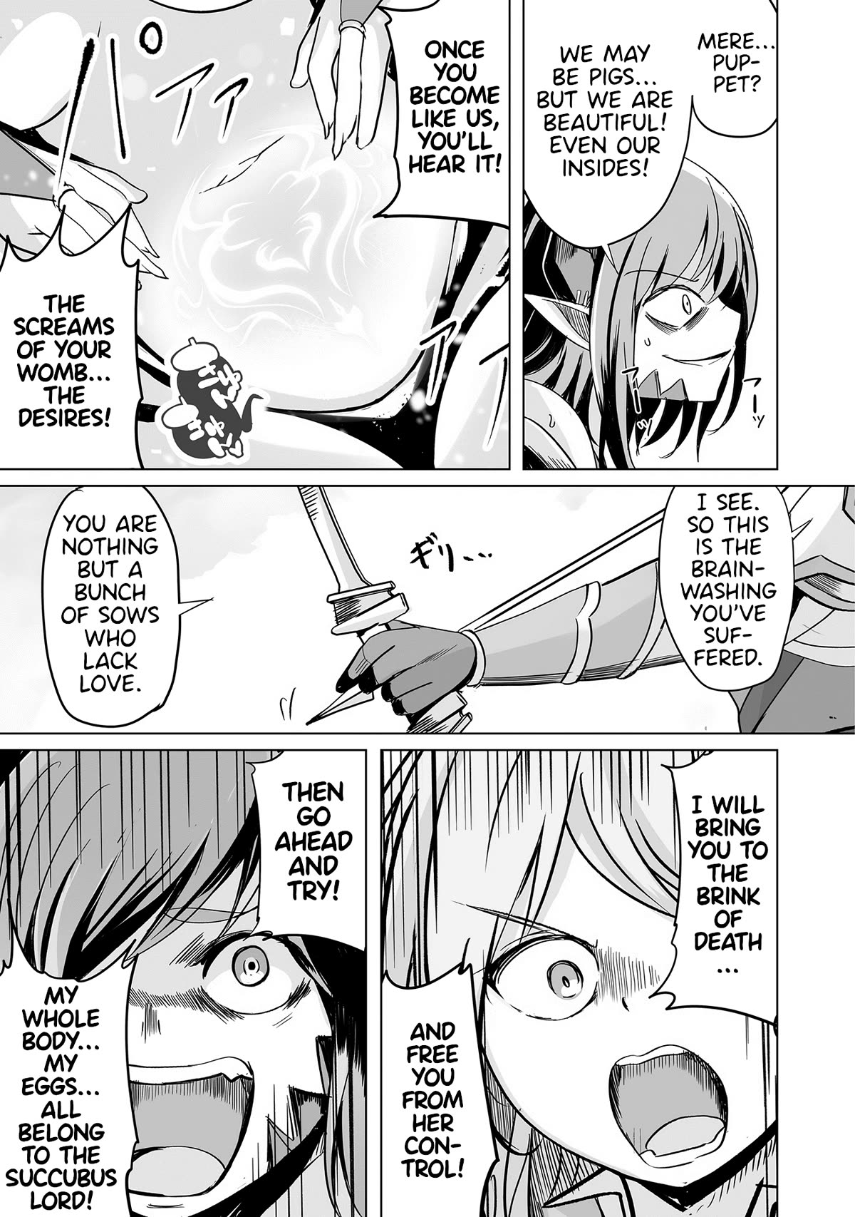 Dunking on Succubi in Another World Chapter 20 page 10 - Chapter 20: Warriors Fighting Under the Laws of Obscenity