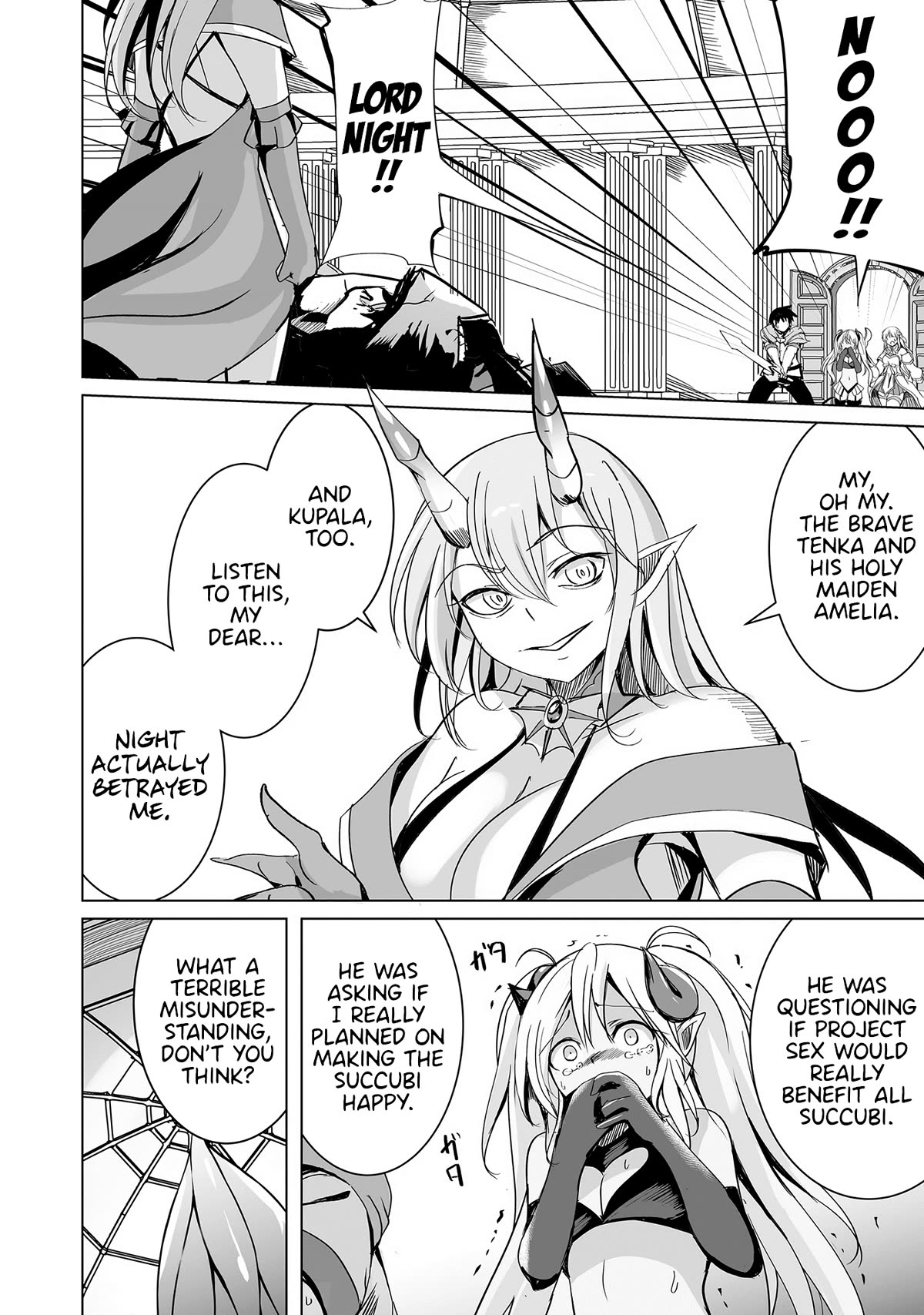 Dunking on Succubi in Another World Chapter 20 page 16 - Chapter 20: Warriors Fighting Under the Laws of Obscenity