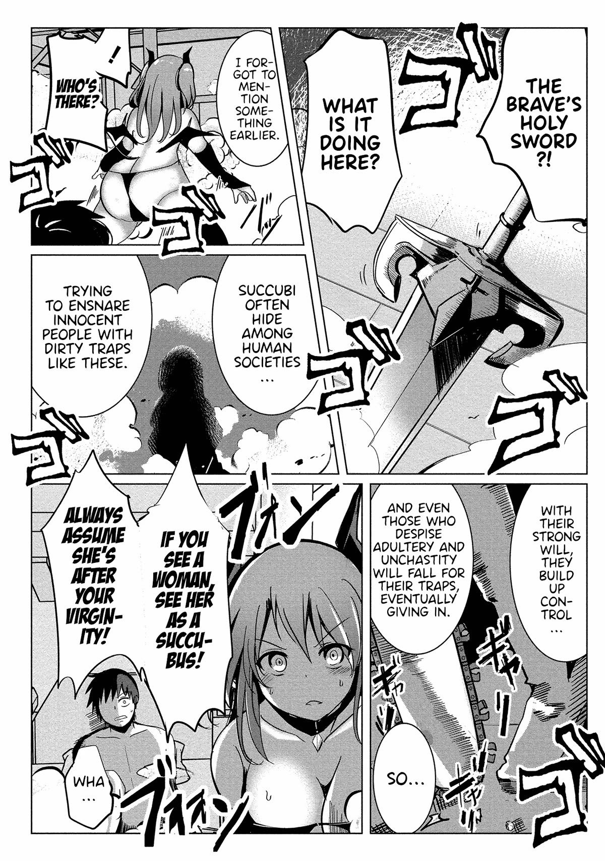 Dunking on Succubi in Another World Chapter 3 page 25 - Chapter 3: Friend or Foe? It's the Succubus Slayer!