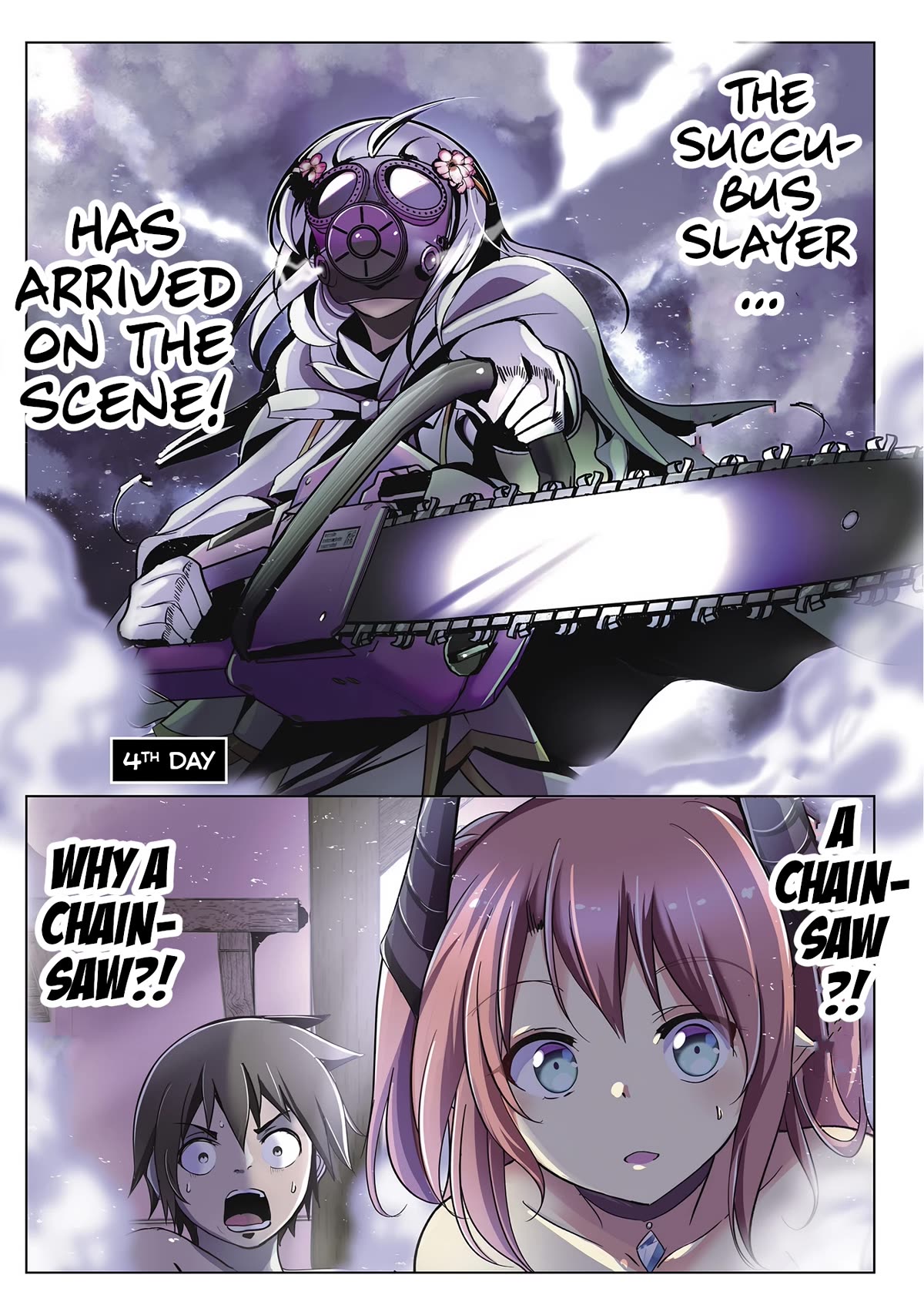 Dunking on Succubi in Another World Chapter 4 page 1 - Chapter 4: Absolute Defeat! The Humiliated Succubus Slayer