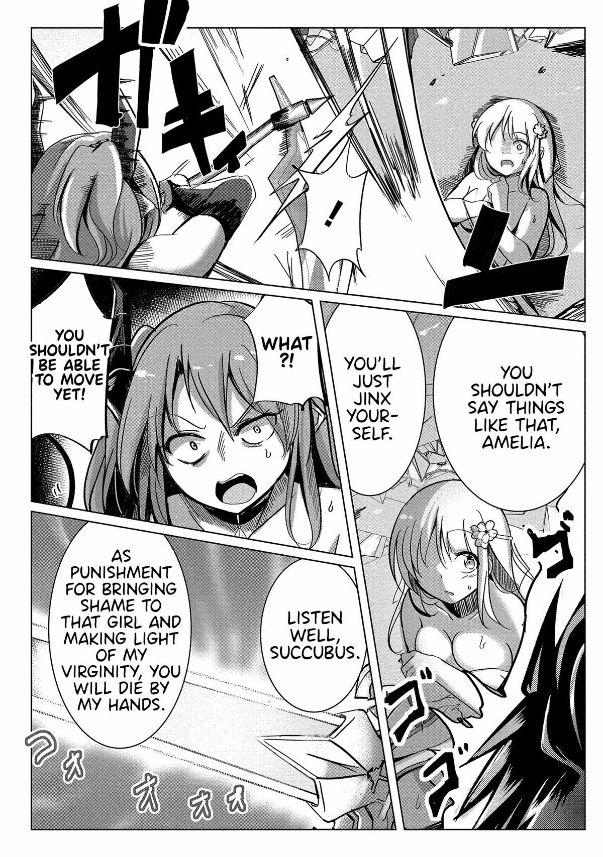 Dunking on Succubi in Another World Chapter 4 page 25 - Chapter 4: Absolute Defeat! The Humiliated Succubus Slayer