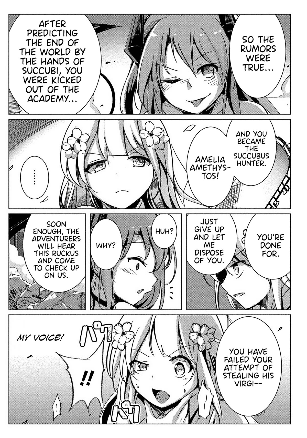 Dunking on Succubi in Another World Chapter 4 page 8 - Chapter 4: Absolute Defeat! The Humiliated Succubus Slayer