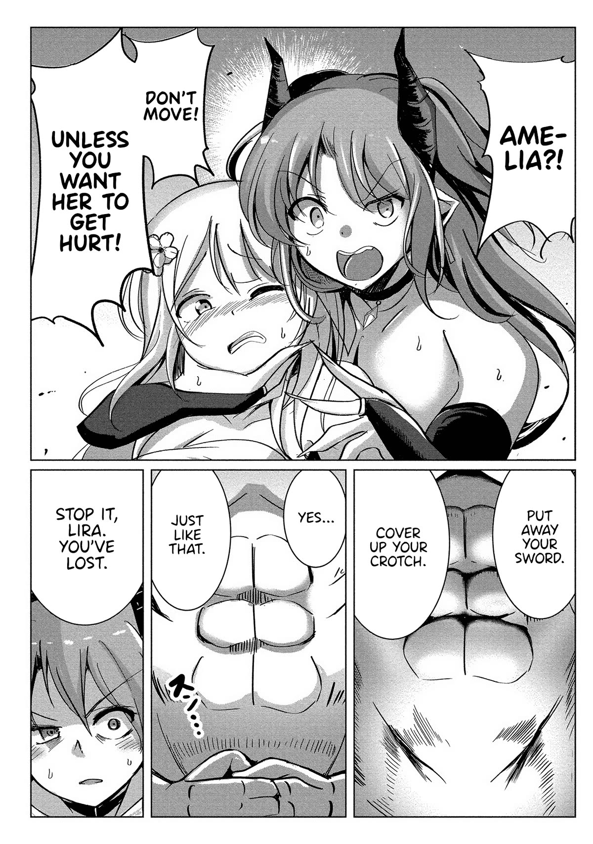 Dunking on Succubi in Another World Chapter 5 page 12 - Chapter 5: Shine! Roar! Let It All Out! DXDick Staff!