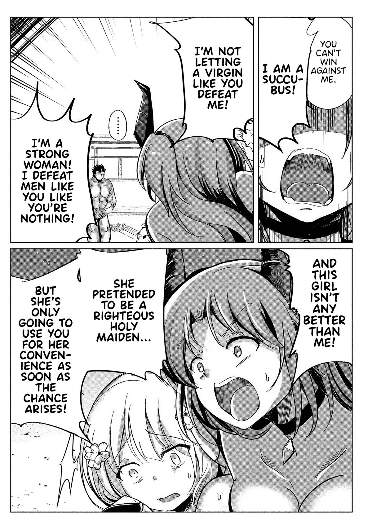 Dunking on Succubi in Another World Chapter 5 page 13 - Chapter 5: Shine! Roar! Let It All Out! DXDick Staff!