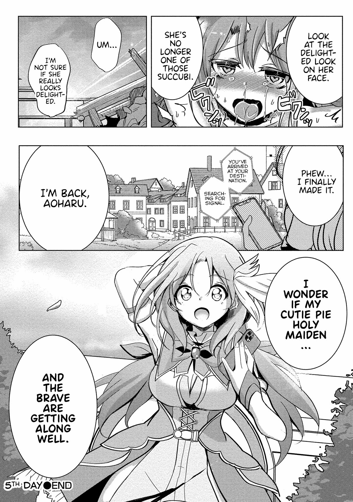 Dunking on Succubi in Another World Chapter 5 page 21 - Chapter 5: Shine! Roar! Let It All Out! DXDick Staff!