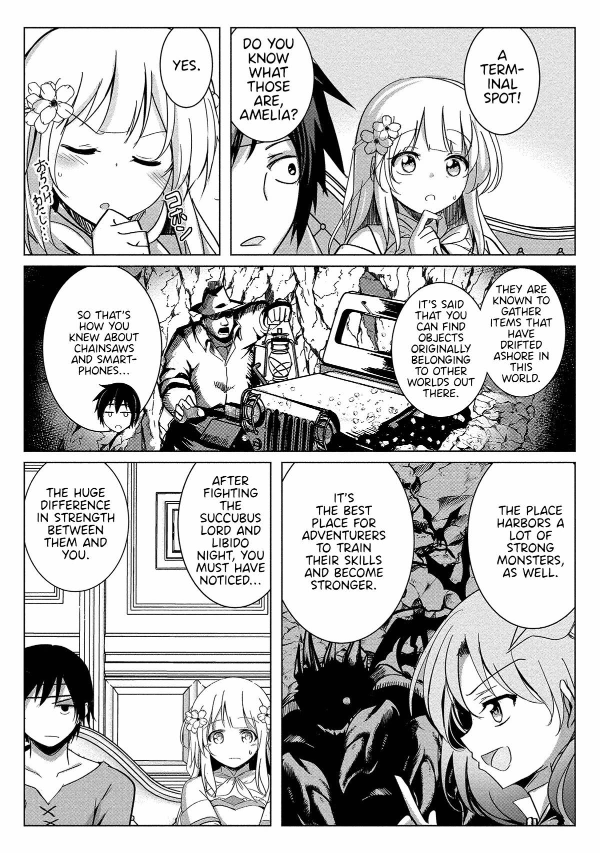 Dunking on Succubi in Another World Chapter 8 page 12 - Chapter 8: Hypnosis?! Undoing it?! We Can't?!