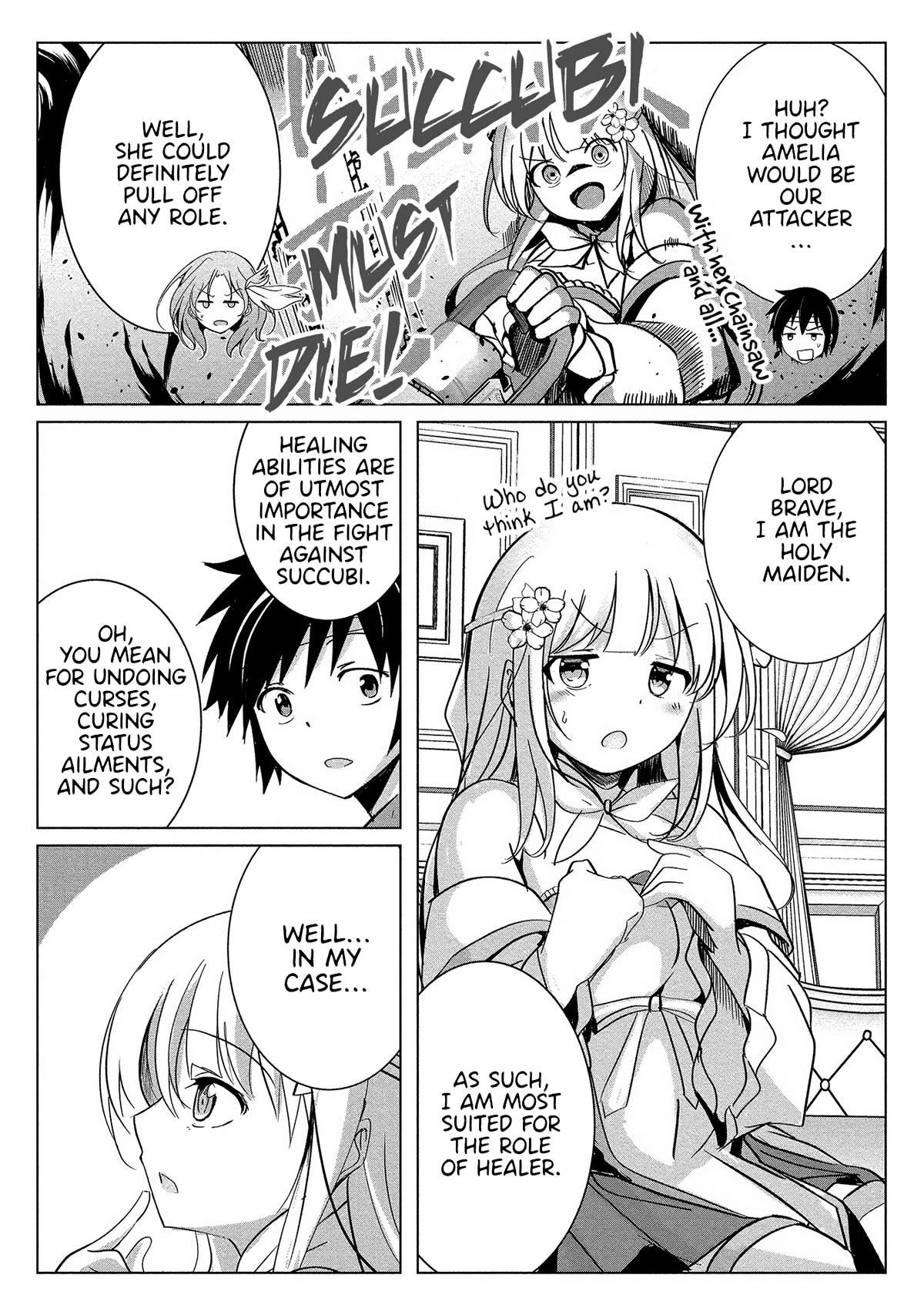 Dunking on Succubi in Another World Chapter 8 page 16 - Chapter 8: Hypnosis?! Undoing it?! We Can't?!