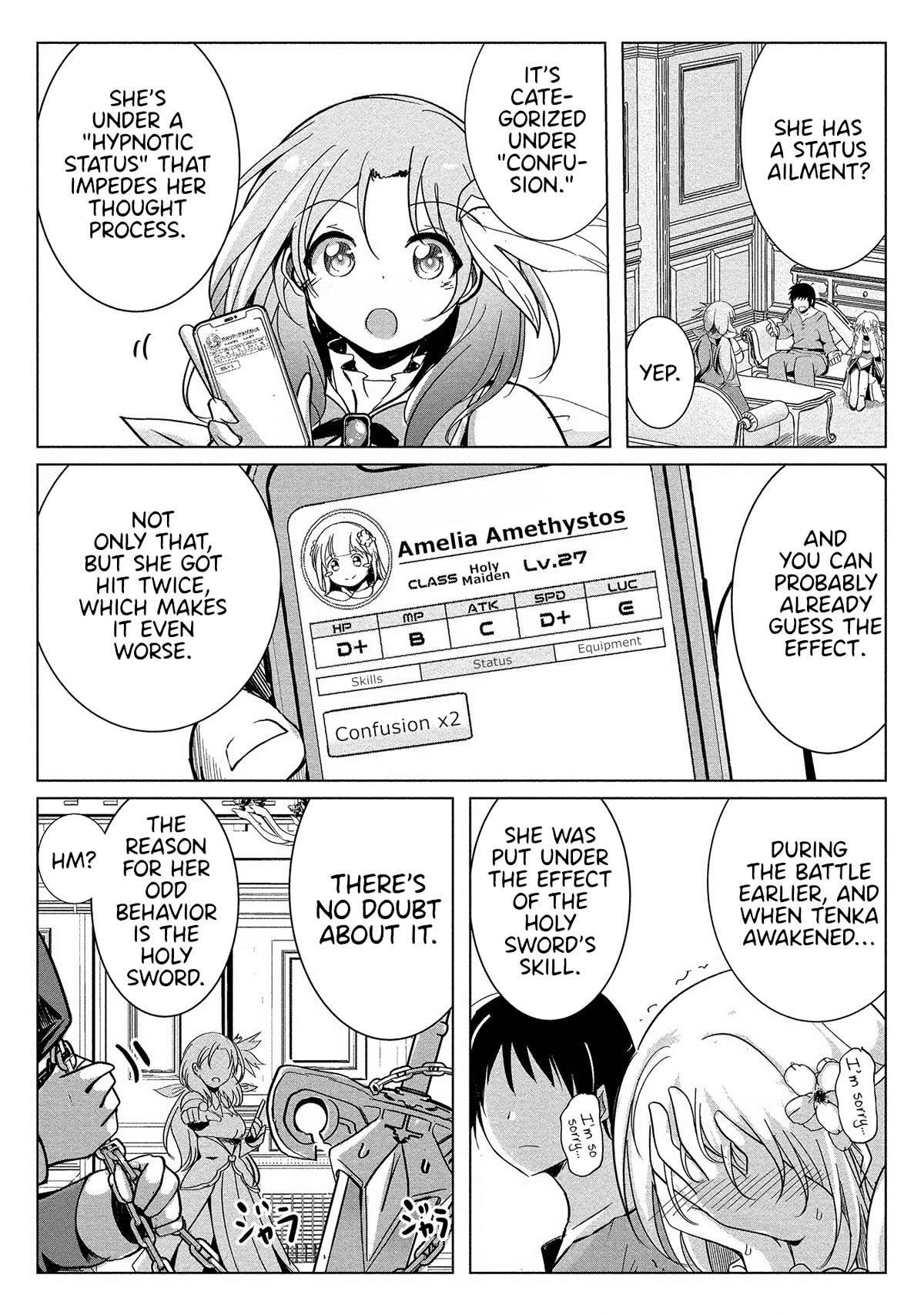 Dunking on Succubi in Another World Chapter 8 page 3 - Chapter 8: Hypnosis?! Undoing it?! We Can't?!