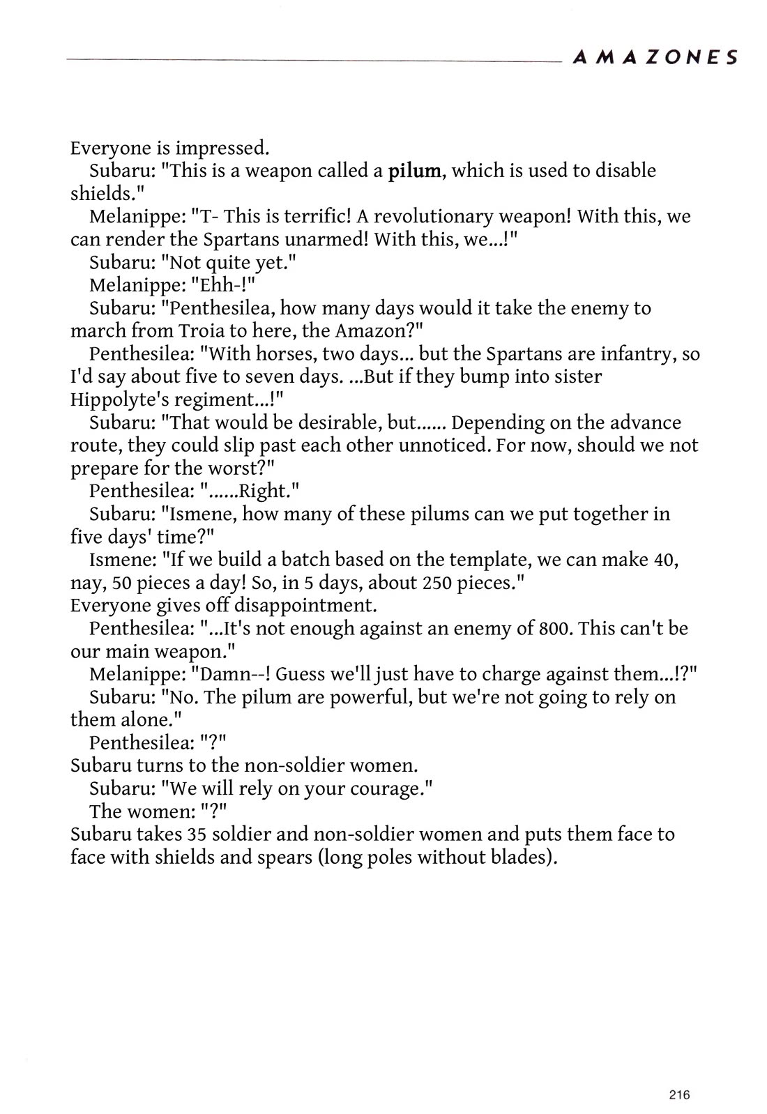 Duranki Chapter 6.5 page 52 - Chapter 6.5: Amazones - Duranki Prototype Scenario [Volume Extra]