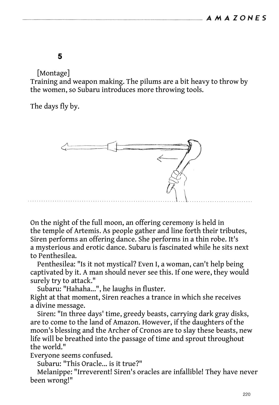 Duranki Chapter 6.5 page 56 - Chapter 6.5: Amazones - Duranki Prototype Scenario [Volume Extra]