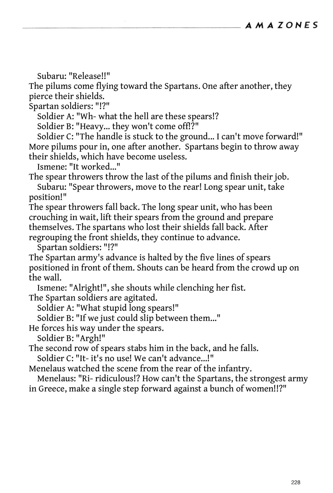 Duranki Chapter 6.5 page 64 - Chapter 6.5: Amazones - Duranki Prototype Scenario [Volume Extra]