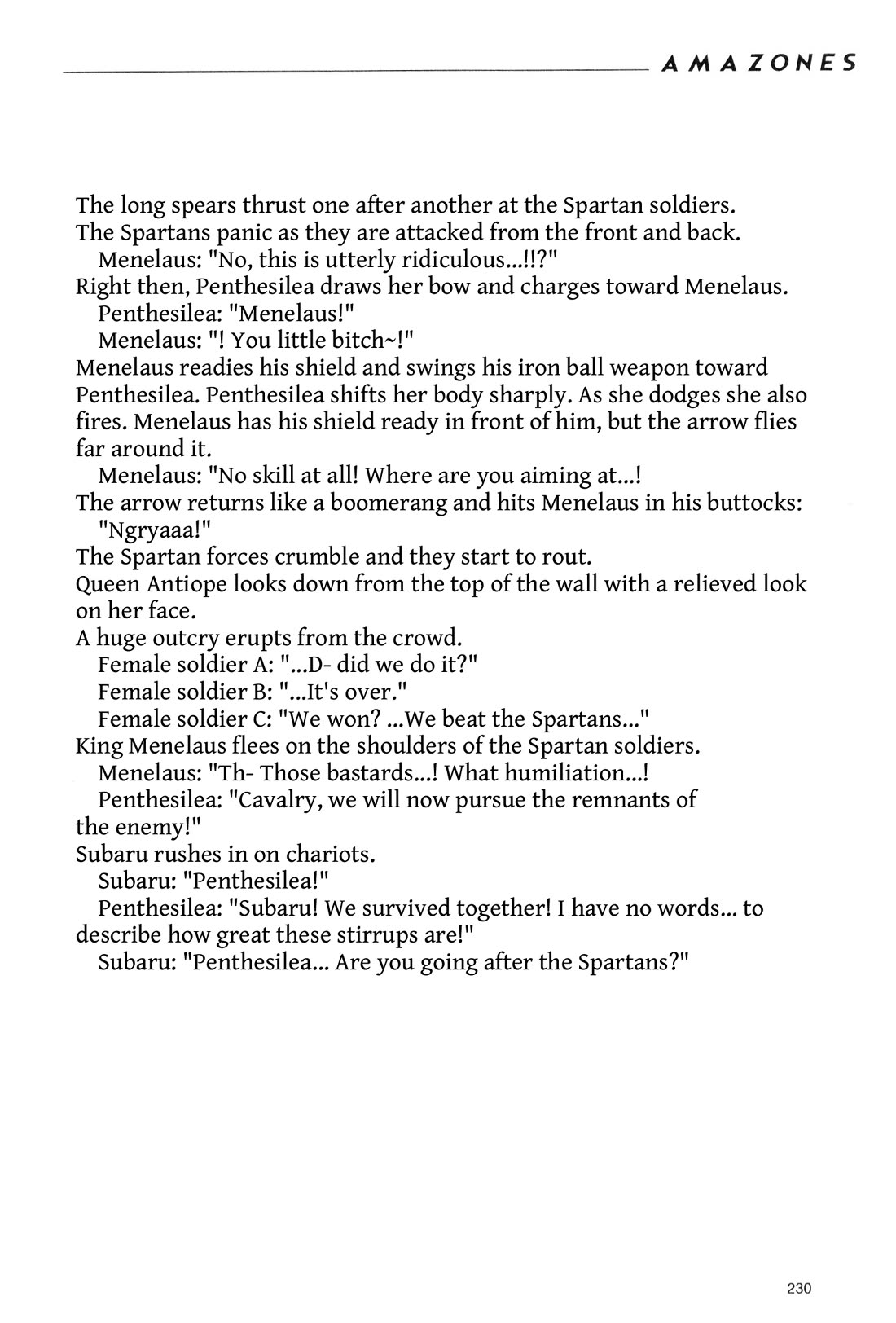 Duranki Chapter 6.5 page 66 - Chapter 6.5: Amazones - Duranki Prototype Scenario [Volume Extra]