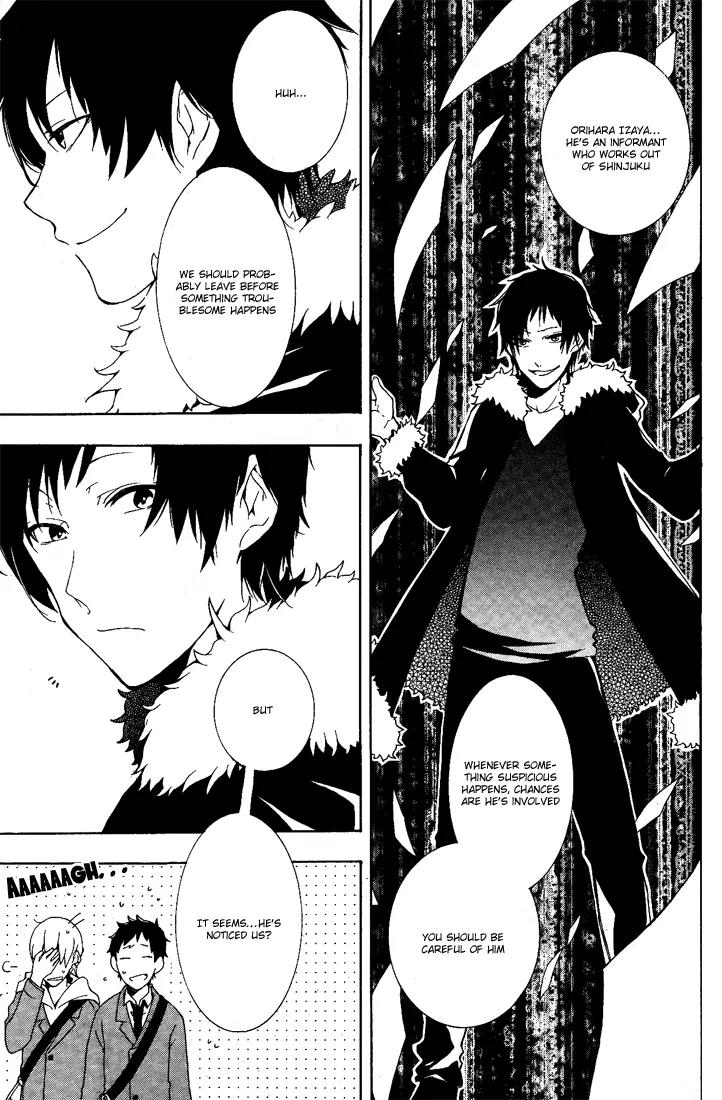 Durarara!! - 3 Way Standoff - Alley Chapter 1 page 14 - Chapter 1