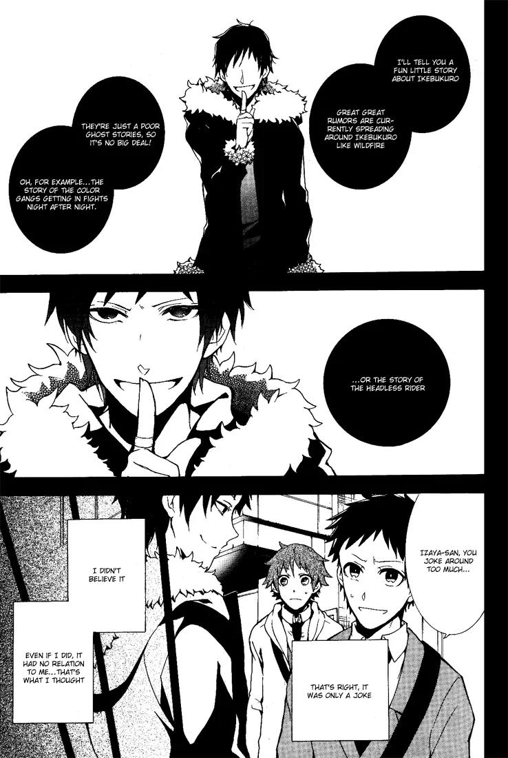 Durarara!! - 3 Way Standoff - Alley Chapter 1 page 4 - Chapter 1