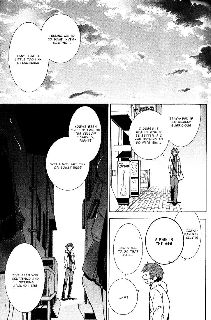 Durarara!! - 3 Way Standoff - Alley Chapter 2 page 13 - Chapter 2