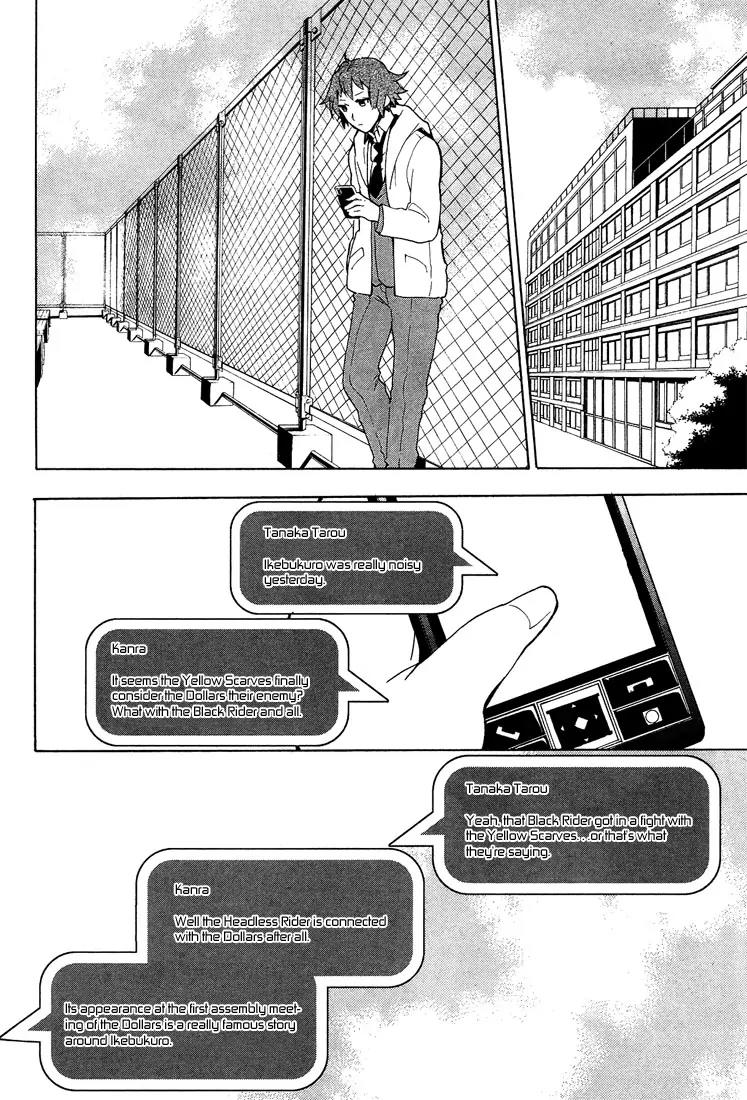 Durarara!! - 3 Way Standoff - Alley Chapter 5 page 4 - Chapter 5