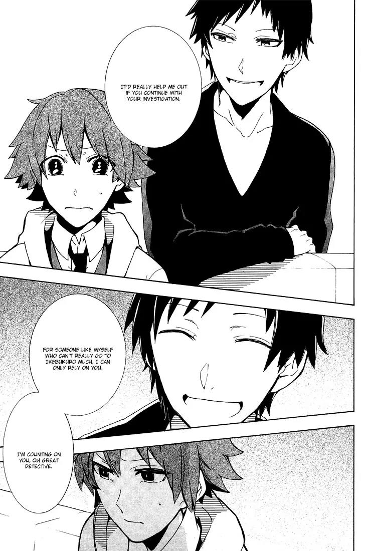 Durarara!! - 3 Way Standoff - Alley Chapter 7 page 19 - Chapter 7