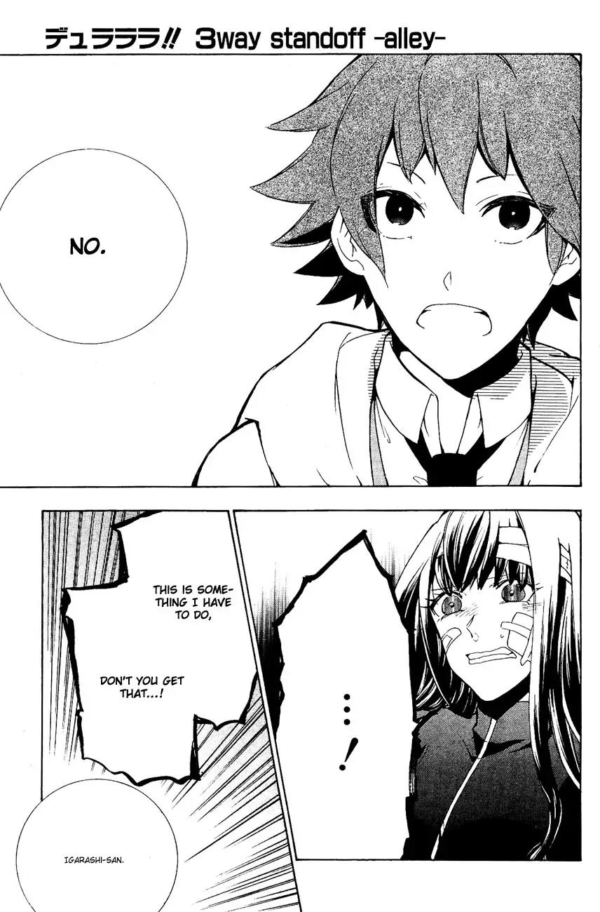Durarara!! - 3 Way Standoff - Alley Chapter 9 page 27 - Chapter 9