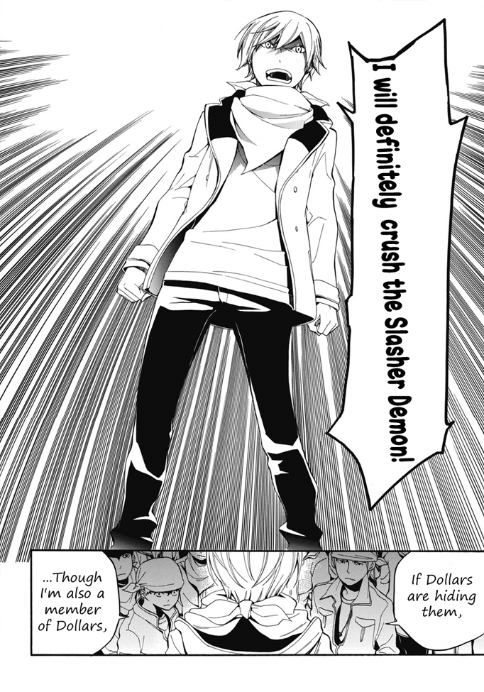Durarara!! - Koukinzokuhen Chapter 1.2 page 11 - Chapter 1 v2 : These Three Pieces Are Nice.