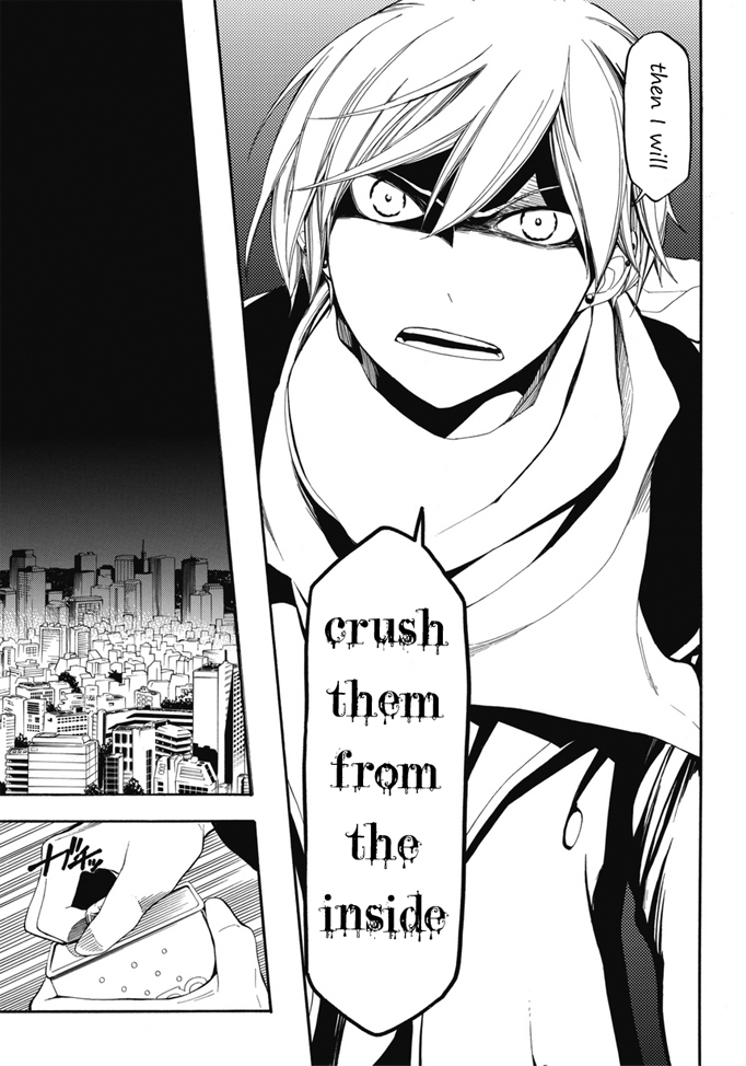 Durarara!! - Koukinzokuhen Chapter 1.2 page 12 - Chapter 1 v2 : These Three Pieces Are Nice.