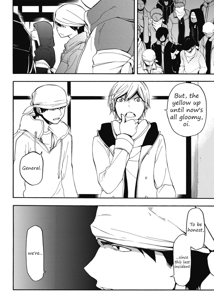 Durarara!! - Koukinzokuhen Chapter 1.2 page 5 - Chapter 1 v2 : These Three Pieces Are Nice.