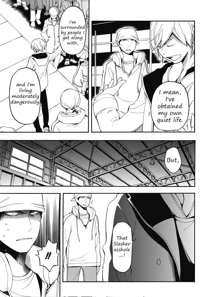 Durarara!! - Koukinzokuhen Chapter 1.2 page 8 - Chapter 1 v2 : These Three Pieces Are Nice.