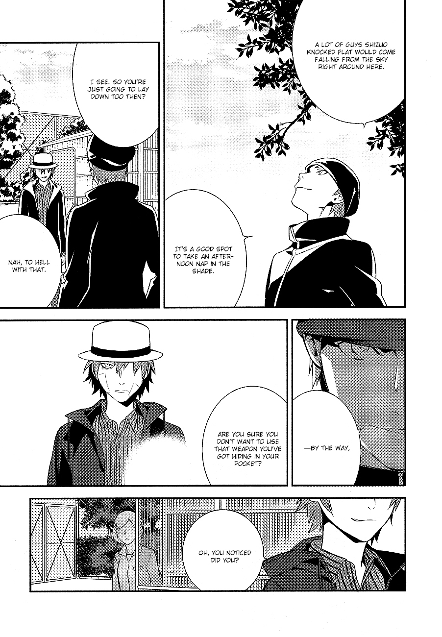 Durarara!! - Re;Dollars Hen Chapter 11 page 12 - Chapter 11 : The Plan, Two Sides of The Same Coin