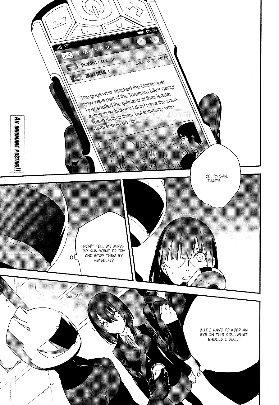 Durarara!! - Re;Dollars Hen Chapter 11 page 2 - Chapter 11 : The Plan, Two Sides of The Same Coin