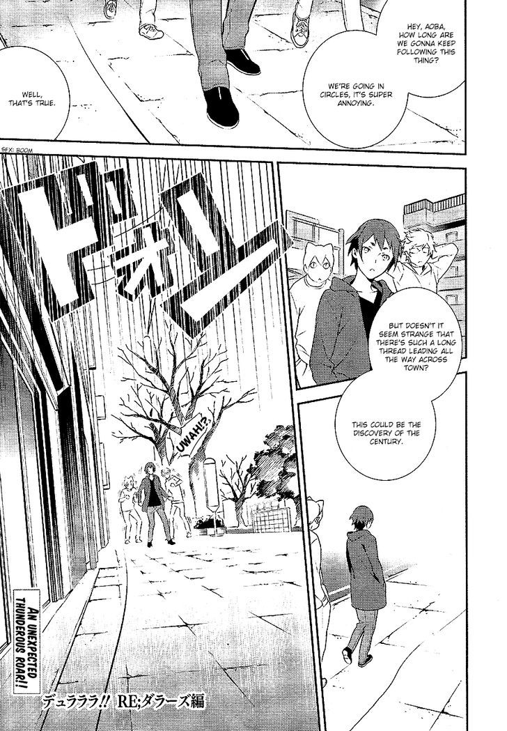 Durarara!! - Re;Dollars Hen Chapter 12 page 1 - Chapter 12 : Boy, Crawling Through Willpower