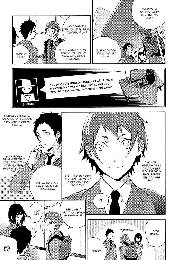 Durarara!! - Re;Dollars Hen Chapter 3 page 9 - Chapter 3