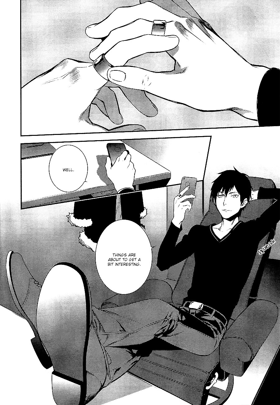 Durarara!! - Re;Dollars Hen Chapter 4 page 24 - Chapter 4 : Berserker, Stirred Up