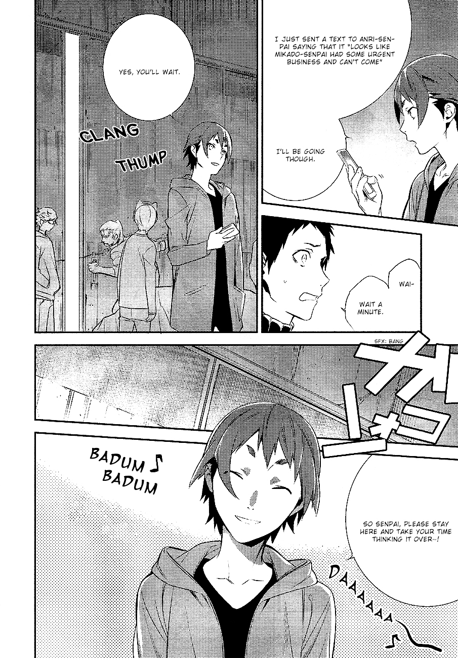 Durarara!! - Re;Dollars Hen Chapter 7 page 15 - Chapter 7 : Boys and Girls, Wandering in the Maelstrom