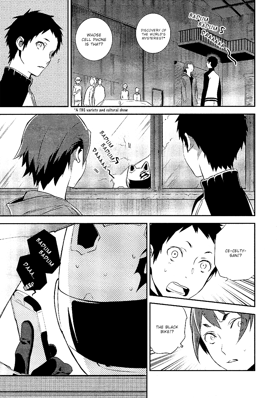 Durarara!! - Re;Dollars Hen Chapter 7 page 16 - Chapter 7 : Boys and Girls, Wandering in the Maelstrom