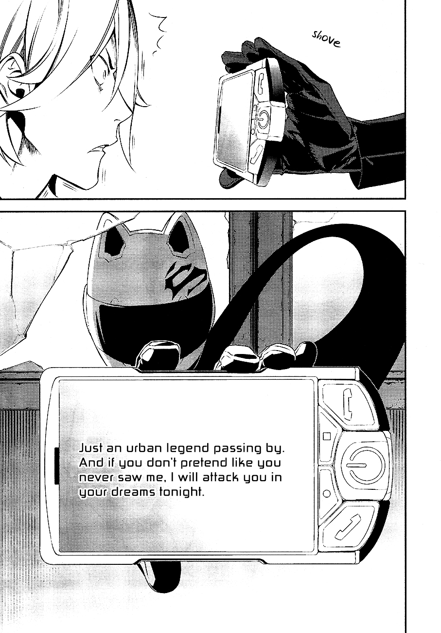 Durarara!! - Re;Dollars Hen Chapter 7 page 18 - Chapter 7 : Boys and Girls, Wandering in the Maelstrom