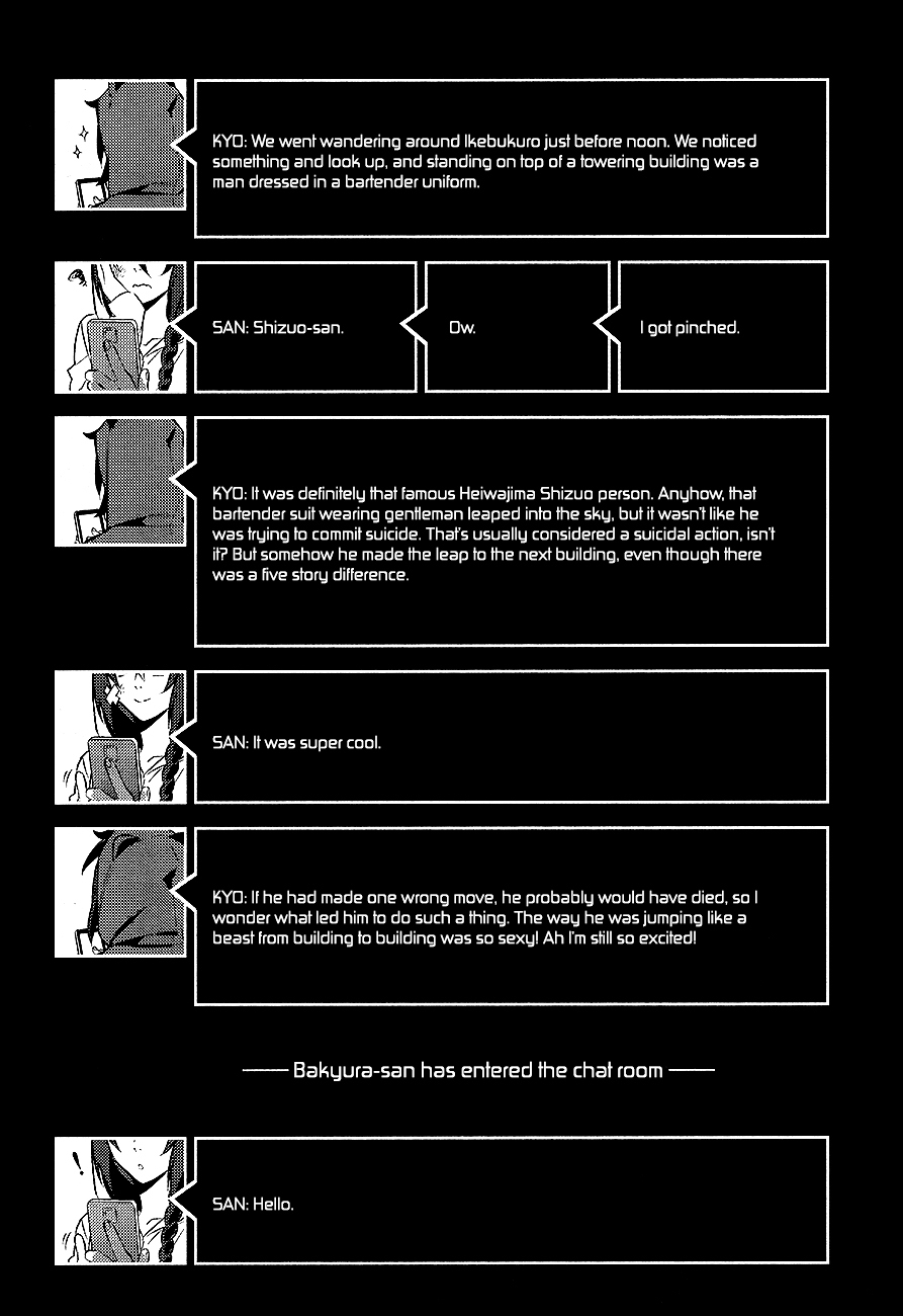 Durarara!! - Re;Dollars Hen Chapter 9 page 17 - Chapter 9 : Fighting Doll, Trapped and Fleeing