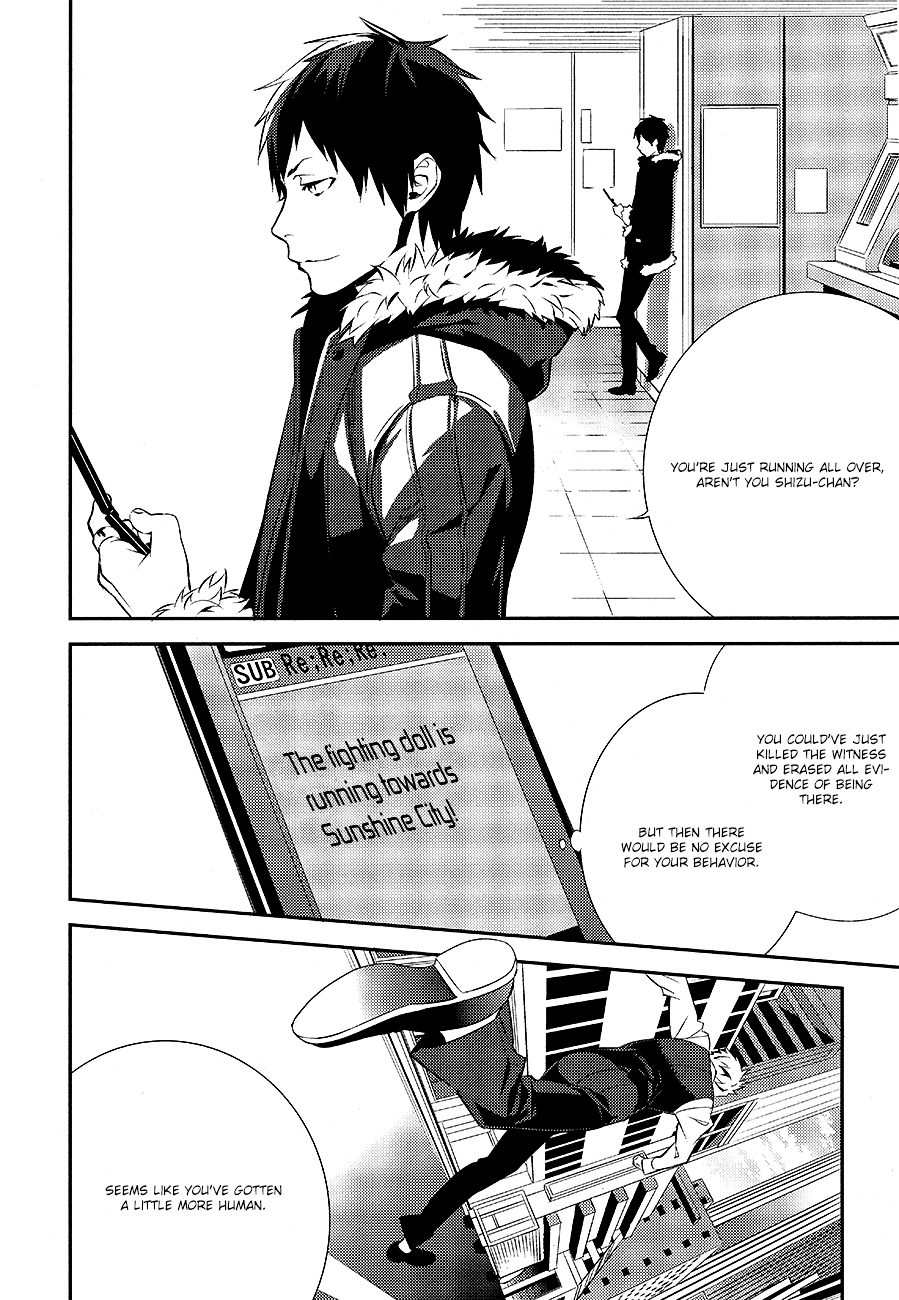 Durarara!! - Re;Dollars Hen Chapter 9 page 20 - Chapter 9 : Fighting Doll, Trapped and Fleeing