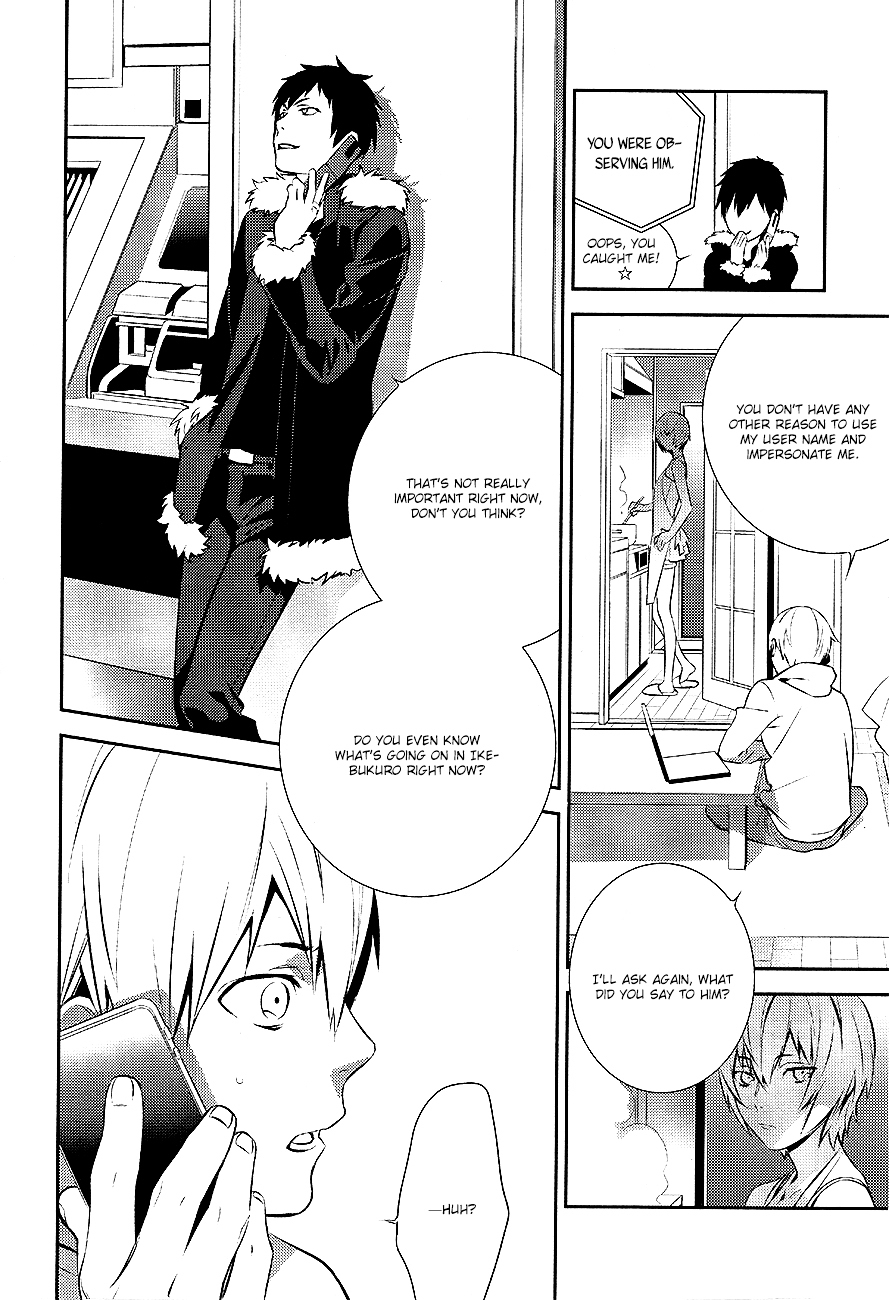 Durarara!! - Re;Dollars Hen Chapter 9 page 24 - Chapter 9 : Fighting Doll, Trapped and Fleeing