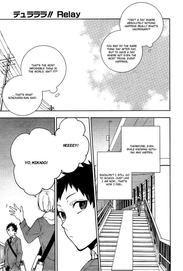 Durarara!! Relay Chapter 1 page 22 - Chapter 1