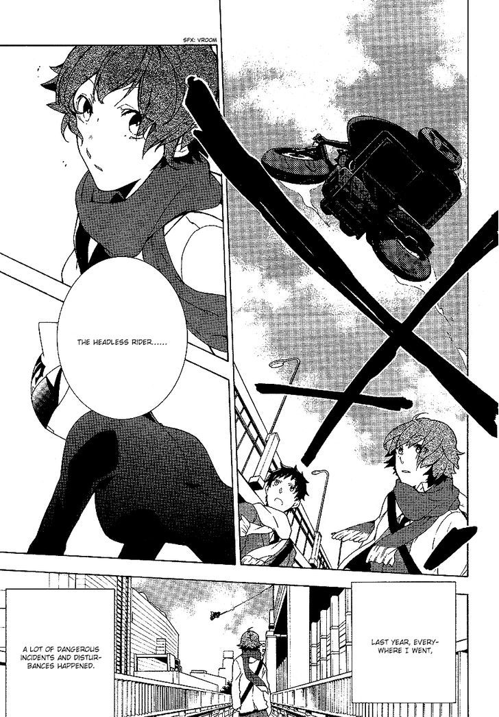 Durarara!! Relay Chapter 2 page 11 - Chapter 2