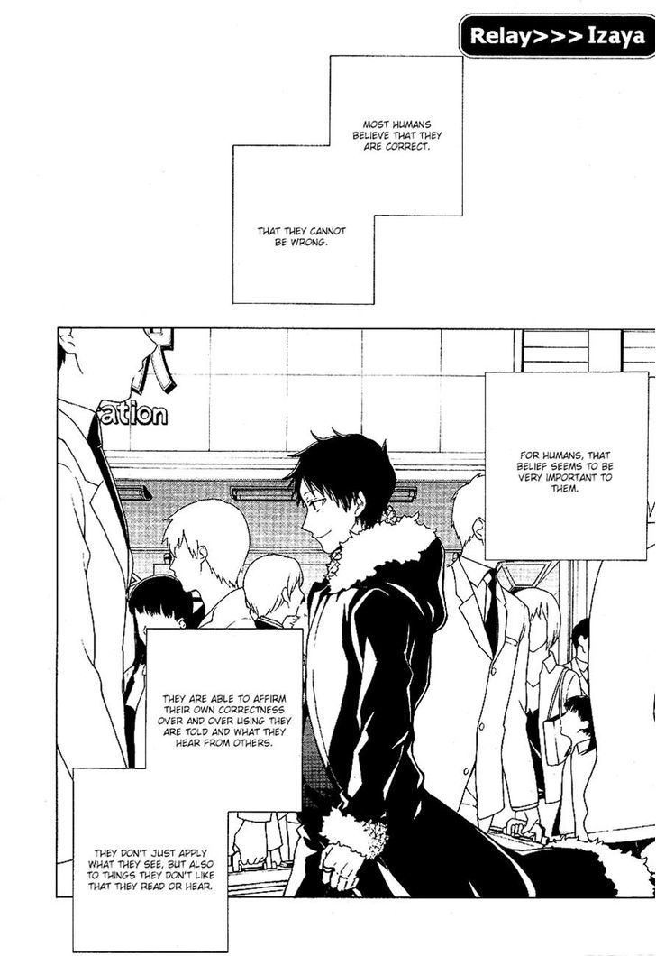 Durarara!! Relay Chapter 3 page 10 - Chapter 3