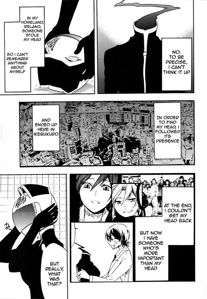 Durarara!! - Saikahen Chapter 1 page 23 - Chapter 1 : Red Evil Intention